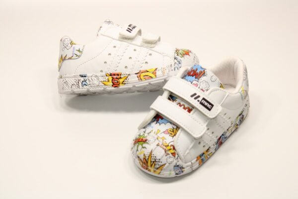 ORTOPEDİK ÇOK HAFİF TABAN ÇİFT CIRTLI KOLAY GİYİM ÇİZGİ KARAKTER BASKILI ÇOCUK GÜNLÜK BEBE SNEAKER - Görsel 27