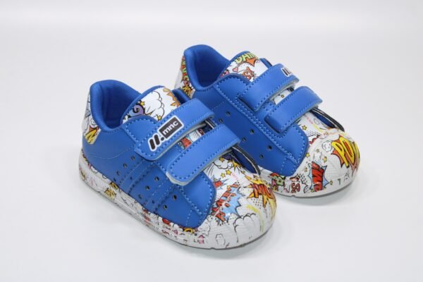 ORTOPEDİK ÇOK HAFİF TABAN ÇİFT CIRTLI KOLAY GİYİM ÇİZGİ KARAKTER BASKILI ÇOCUK GÜNLÜK BEBE SNEAKER - Görsel 19
