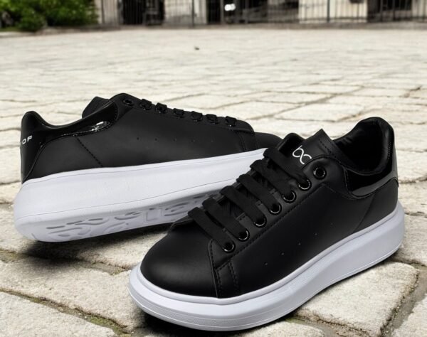 Yüksek Taban Bağcıklı Sneaker Günlük Ayakkabı - Görsel 4