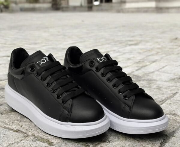 Yüksek Taban Bağcıklı Sneaker Günlük Ayakkabı