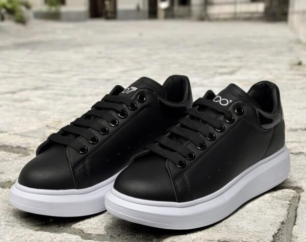 Yüksek Taban Bağcıklı Sneaker Günlük Ayakkabı - Görsel 3