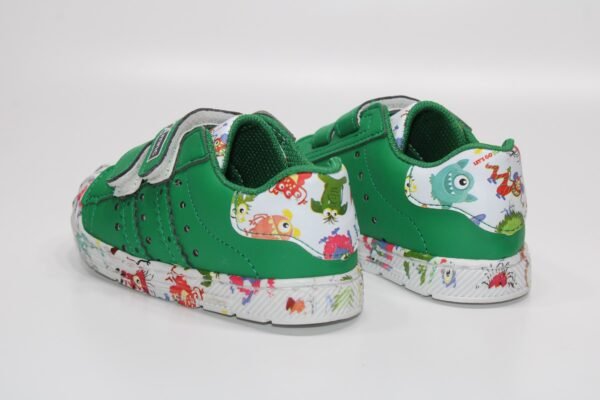 ORTOPEDİK ÇOK HAFİF TABAN ÇİFT CIRTLI KOLAY GİYİM ÇİZGİ KARAKTER BASKILI ÇOCUK GÜNLÜK BEBE SNEAKER - Görsel 12