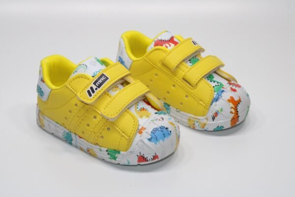 ORTOPEDİK ÇOK HAFİF TABAN ÇİFT CIRTLI KOLAY GİYİM ÇİZGİ KARAKTER BASKILI ÇOCUK GÜNLÜK BEBE SNEAKER - Görsel 13