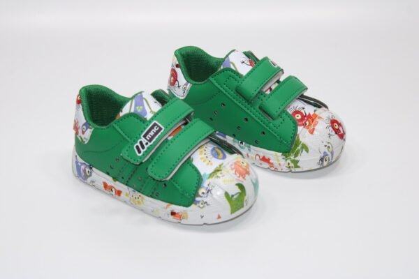 ORTOPEDİK ÇOK HAFİF TABAN ÇİFT CIRTLI KOLAY GİYİM ÇİZGİ KARAKTER BASKILI ÇOCUK GÜNLÜK BEBE SNEAKER - Görsel 7