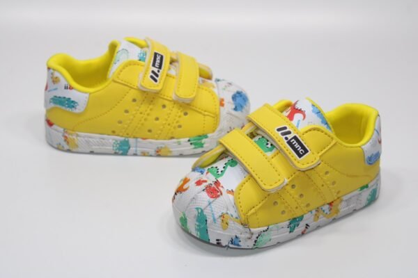 ORTOPEDİK ÇOK HAFİF TABAN ÇİFT CIRTLI KOLAY GİYİM ÇİZGİ KARAKTER BASKILI ÇOCUK GÜNLÜK BEBE SNEAKER - Görsel 14
