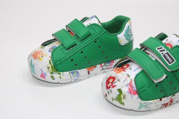 ORTOPEDİK ÇOK HAFİF TABAN ÇİFT CIRTLI KOLAY GİYİM ÇİZGİ KARAKTER BASKILI ÇOCUK GÜNLÜK BEBE SNEAKER - Görsel 10