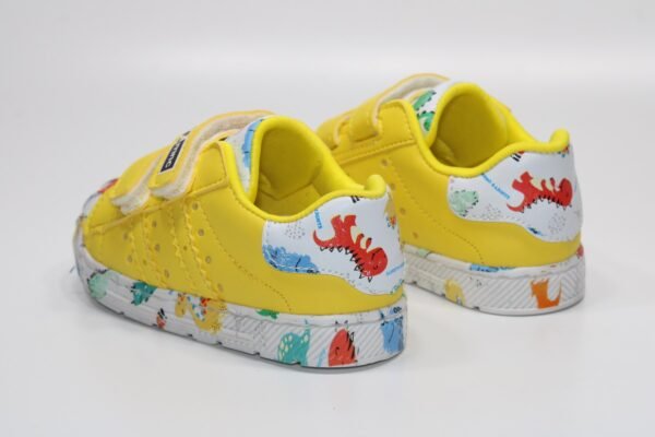 ORTOPEDİK ÇOK HAFİF TABAN ÇİFT CIRTLI KOLAY GİYİM ÇİZGİ KARAKTER BASKILI ÇOCUK GÜNLÜK BEBE SNEAKER - Görsel 18
