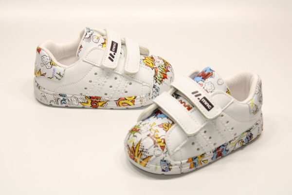 ORTOPEDİK ÇOK HAFİF TABAN ÇİFT CIRTLI KOLAY GİYİM ÇİZGİ KARAKTER BASKILI ÇOCUK GÜNLÜK BEBE SNEAKER - Görsel 26