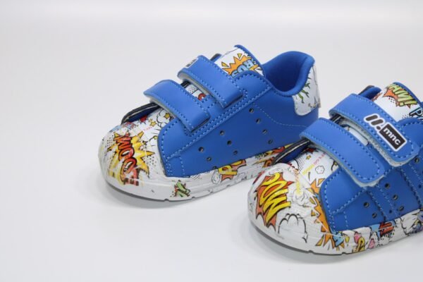 ORTOPEDİK ÇOK HAFİF TABAN ÇİFT CIRTLI KOLAY GİYİM ÇİZGİ KARAKTER BASKILI ÇOCUK GÜNLÜK BEBE SNEAKER - Görsel 22