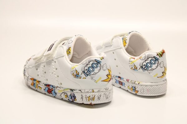 ORTOPEDİK ÇOK HAFİF TABAN ÇİFT CIRTLI KOLAY GİYİM ÇİZGİ KARAKTER BASKILI ÇOCUK GÜNLÜK BEBE SNEAKER - Görsel 30