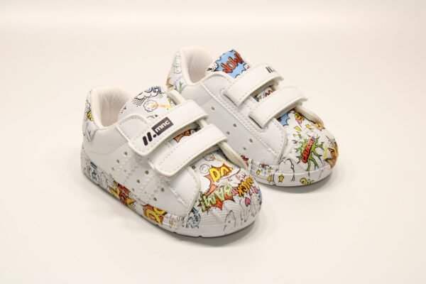 ORTOPEDİK ÇOK HAFİF TABAN ÇİFT CIRTLI KOLAY GİYİM ÇİZGİ KARAKTER BASKILI ÇOCUK GÜNLÜK BEBE SNEAKER - Görsel 25