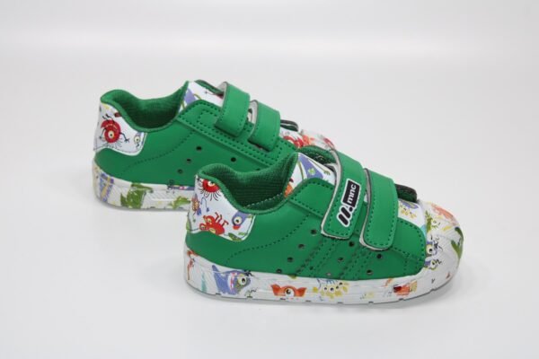 ORTOPEDİK ÇOK HAFİF TABAN ÇİFT CIRTLI KOLAY GİYİM ÇİZGİ KARAKTER BASKILI ÇOCUK GÜNLÜK BEBE SNEAKER - Görsel 11