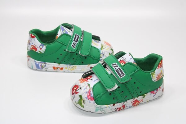 ORTOPEDİK ÇOK HAFİF TABAN ÇİFT CIRTLI KOLAY GİYİM ÇİZGİ KARAKTER BASKILI ÇOCUK GÜNLÜK BEBE SNEAKER - Görsel 8