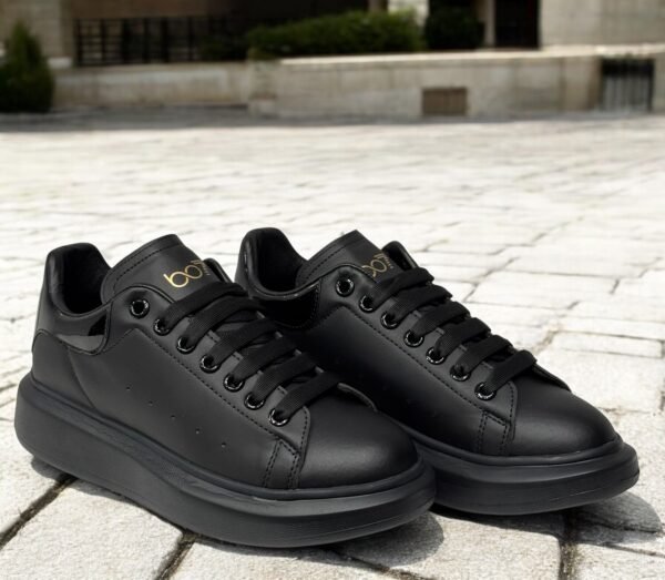 Yüksek Taban Bağcıklı Sneaker Günlük Ayakkabı - Görsel 9