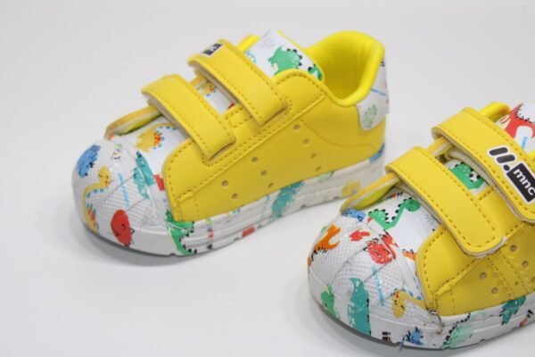 ORTOPEDİK ÇOK HAFİF TABAN ÇİFT CIRTLI KOLAY GİYİM ÇİZGİ KARAKTER BASKILI ÇOCUK GÜNLÜK BEBE SNEAKER - Görsel 16