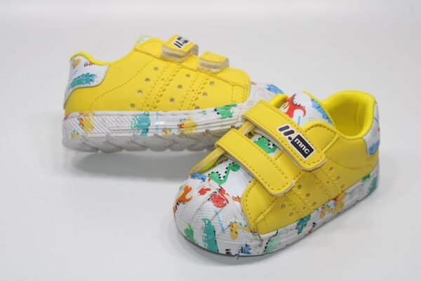 ORTOPEDİK ÇOK HAFİF TABAN ÇİFT CIRTLI KOLAY GİYİM ÇİZGİ KARAKTER BASKILI ÇOCUK GÜNLÜK BEBE SNEAKER - Görsel 15